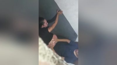 Teens Caught Fucking On The Clubs Toilet
